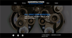 Desktop Screenshot of haddonfieldvision.com